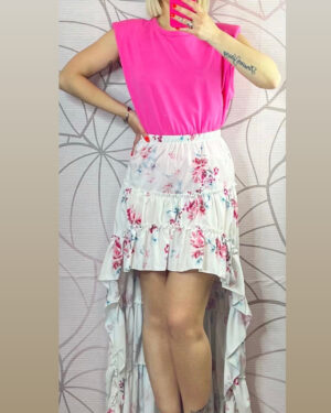 Gonna Ibiza rosa