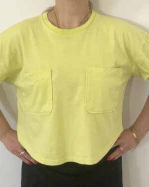 T-shirt lime di Lumina